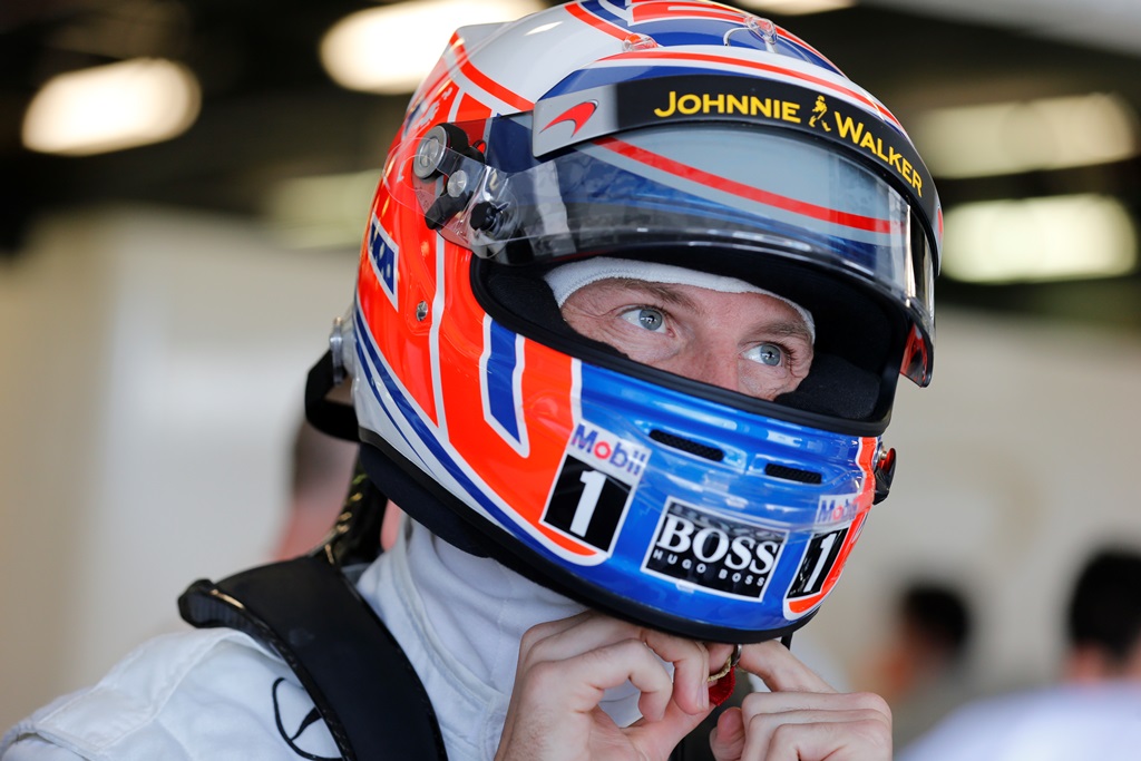 Jenson Button måtte tage til takke med en plads udenfor de gode selskab i Q3
(Foto: McLaren Media)
